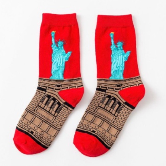 Other - Statue of Liberty Socks Select Any 4 for $32